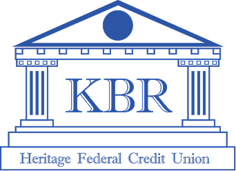 KBR Heritage FCU Houston, Texas - Blue Logo